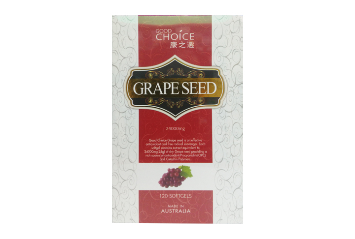 Good Choice 康之選葡萄籽精華素 Grape Seed 120's